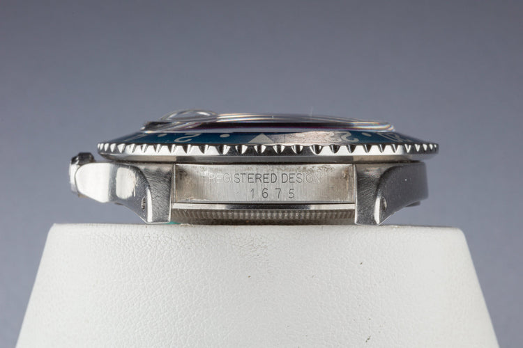 1979 Rolex GMT-Master 1675 with Fuchsia Bezel