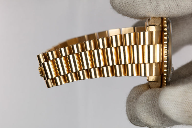 1979 Rolex 18K YG GMT-Master 1675 Black Nipple Dial with Box and Papers