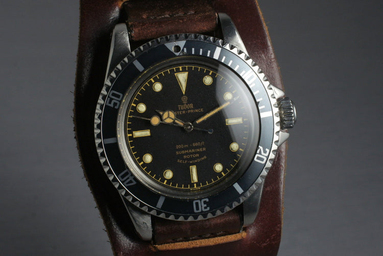 1964 Tudor Submariner 7928 PCG Gilt Chapter Ring Dial