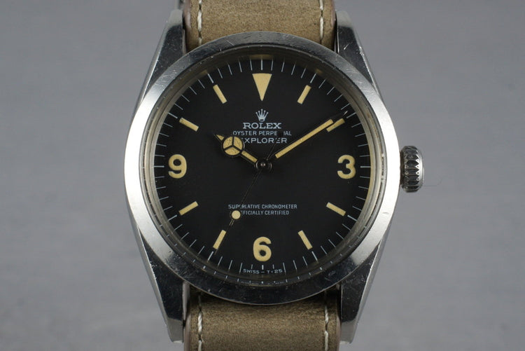 1969 Rolex Explorer 1 1016 with Yellow Lume