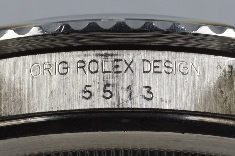 1986 Rolex Submariner 5513