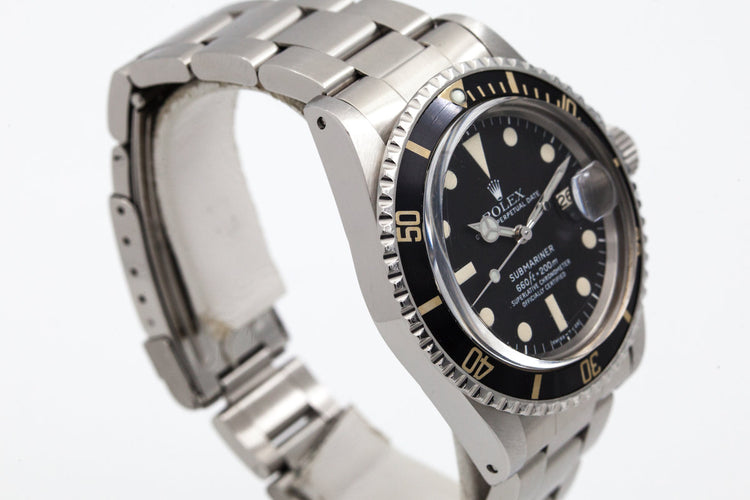 1977 Rolex Submariner 1680 with Box and RSC Card