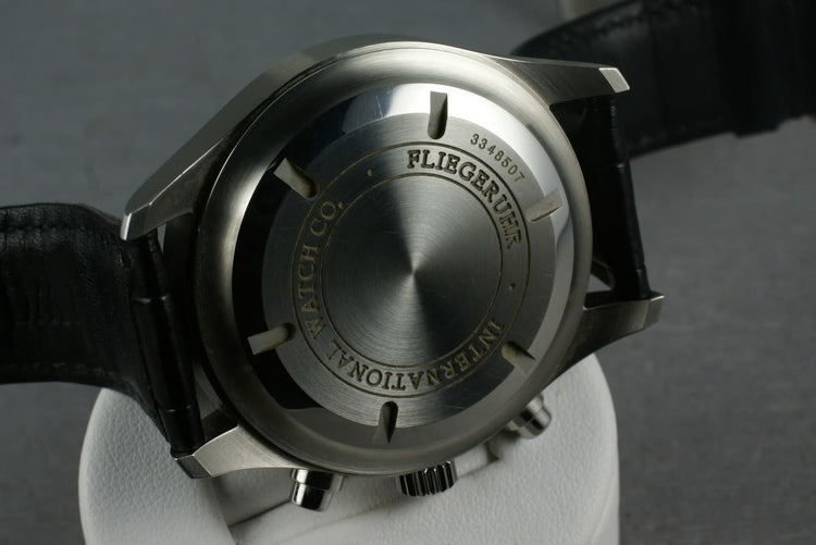 IWC 3717-01 Chronograph Box and Papers.