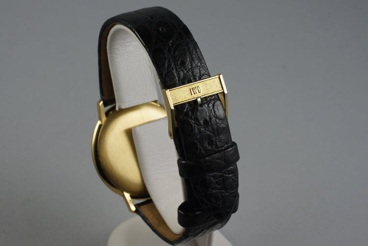 Vintage IWC YG Dress Watch R2500
