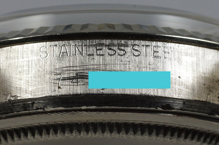 1981 Rolex DateJust 16014 Blue Dial