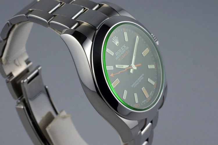 2015 Rolex Milgauss 116400V