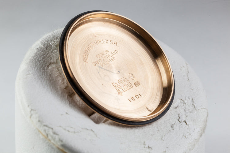 1977 Rolex 18K Rose Gold Datejust 1601 with Magic Space Boy Infinity Dial