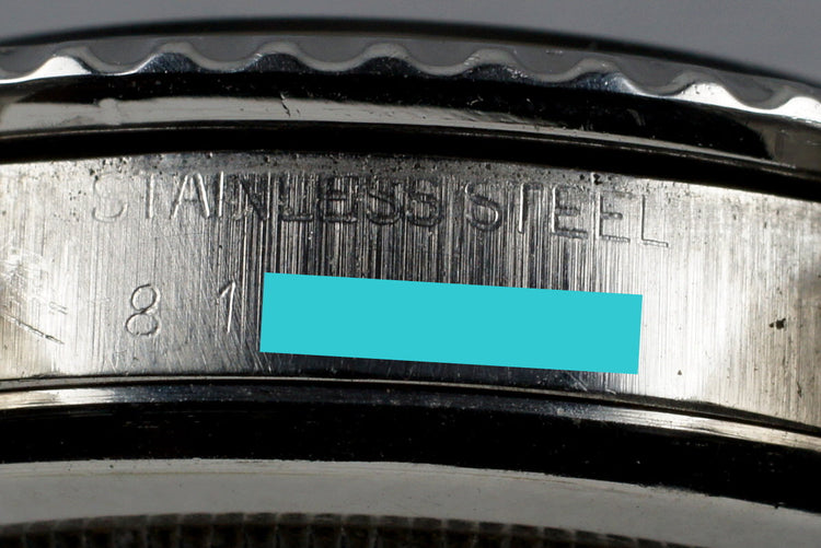 1983 Rolex Submariner 5513 with Mark V Maxi Dial