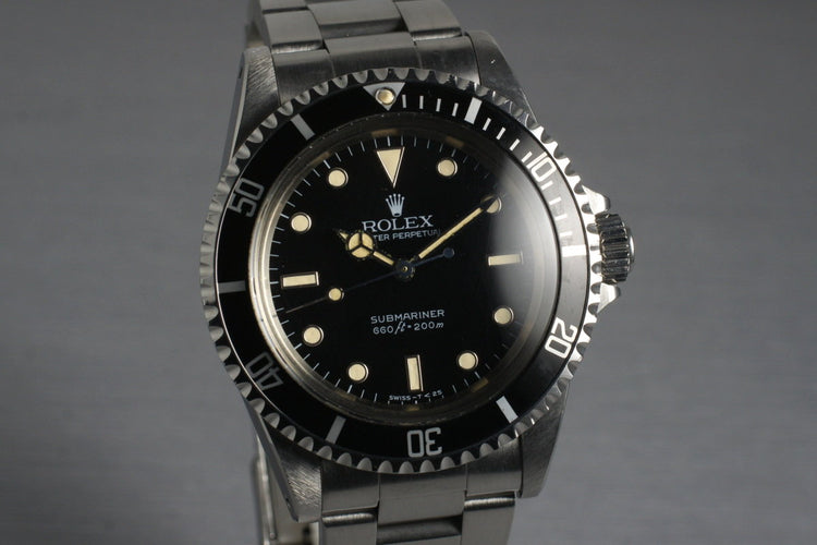 1984 Rolex Submariner 5513