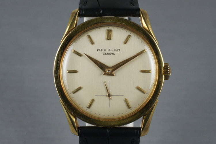 1960’s Patek Philippe Vintage Calatrava 2537 with Original Box and Papers
