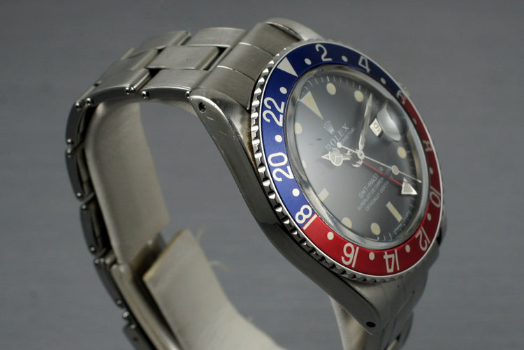 1970 Rolex GMT Ref: 1675 Mark I Dial