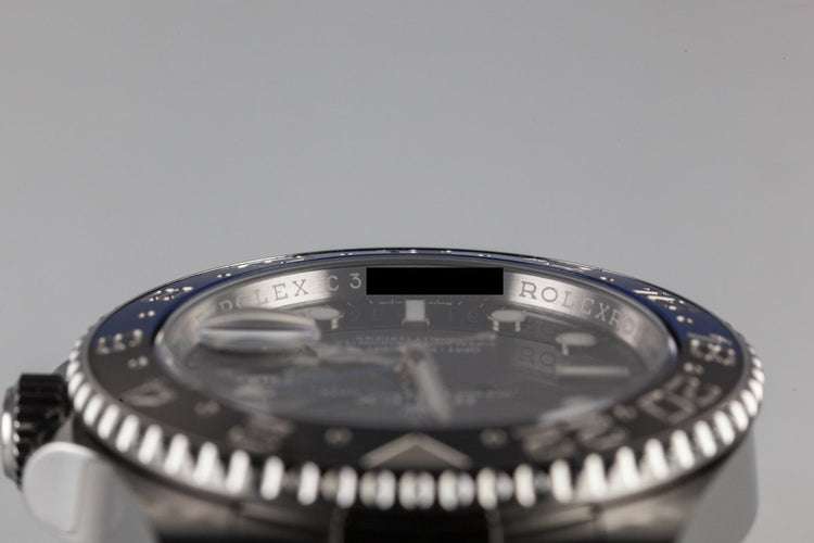 2017 Rolex GMT-Master II 116710 BLNR "Batman" with Box and Papers