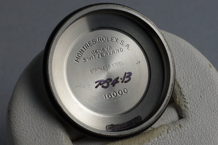 1985 Rolex DateJust 16030 with Glossy Black Dial