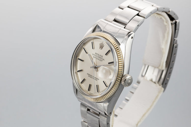 1961 Rolex DateJust 1601 Silver Dial