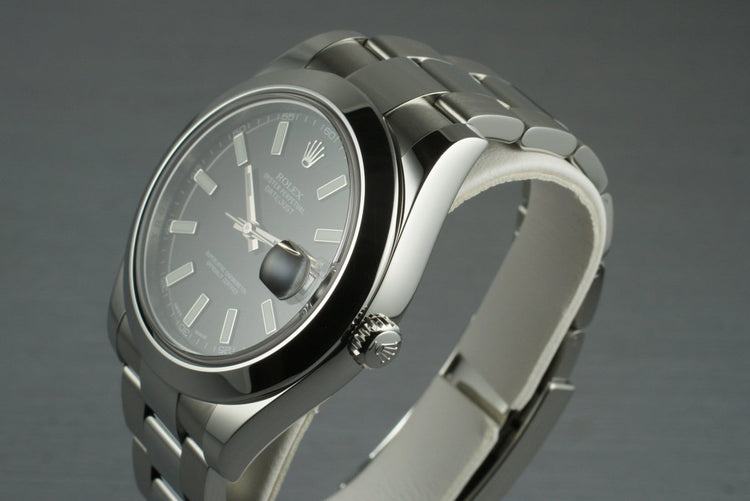 2013 Rolex DateJust 116300 with Box and Papers