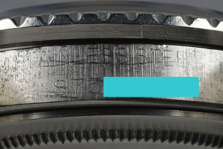 1963 Rolex GMT 1675 PCG Gilt UNDERLINE