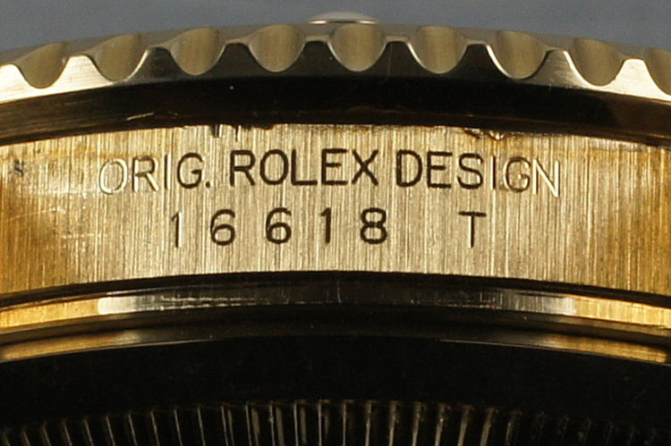 2003 Rolex Submariner 16618 with Black Dial