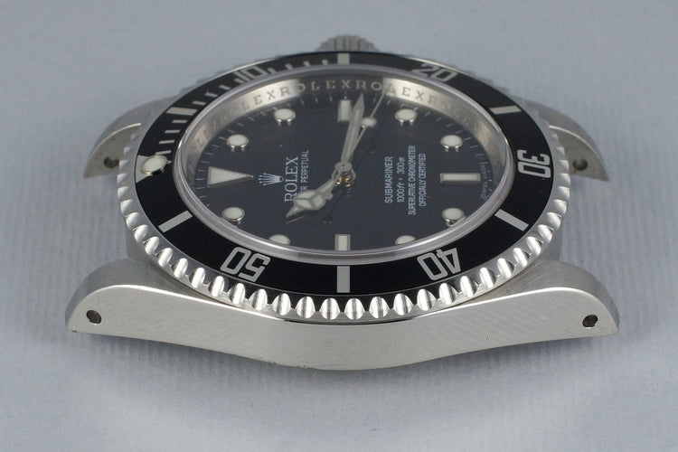 2009 Rolex Submariner 14060M with 4 Line Dial