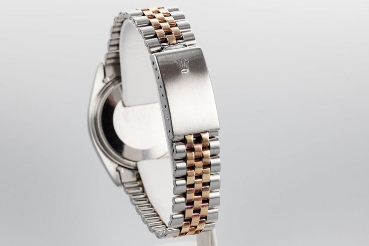 1972 Rolex Two-Tone DateJust 1601 with Matte Champagne Dial