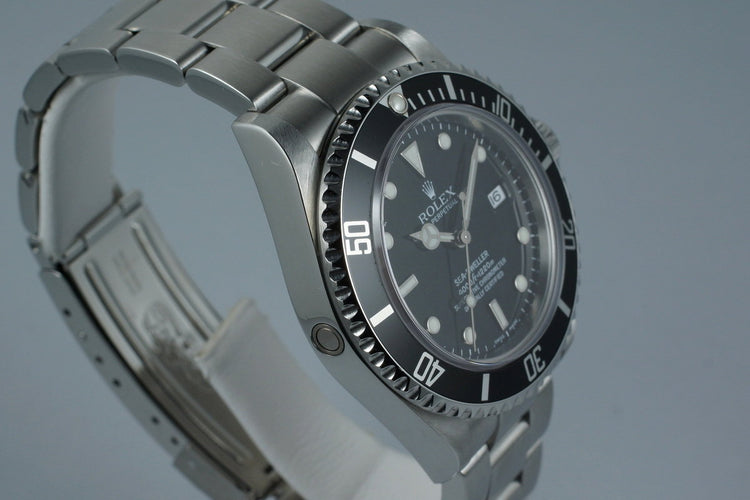 2005 Rolex Sea Dweller 16600T with Box and Papers