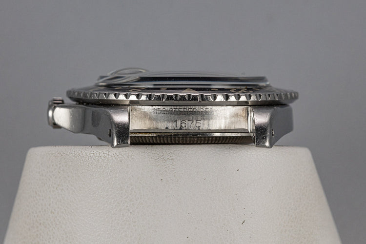 1965 Rolex GMT-Master 1675 Gilt Dial with Faded Black Fat Font Insert