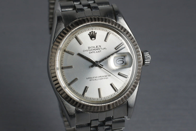 1969 Rolex Date Just 1601 Non-Luminous Dial