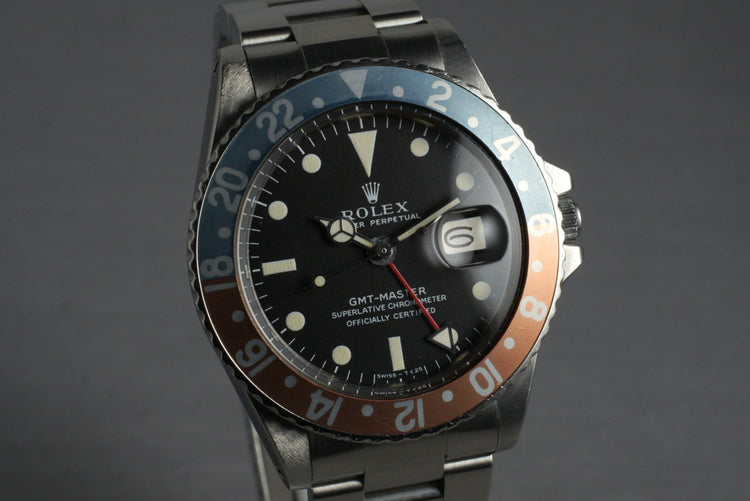 1968 Rolex GMT 1675 Mark I Dial