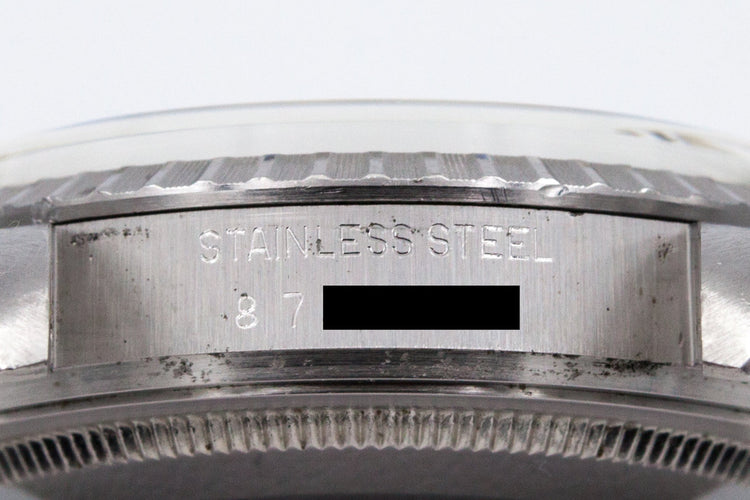 1985 Rolex DateJust 16030 Silver Dial