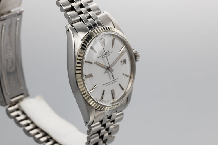 1970 Rolex DateJust 1601 White Dial