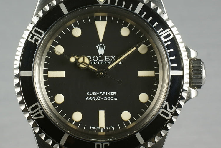Rolex Submariner 5513 Mark 3 Maxi “Lollipop”