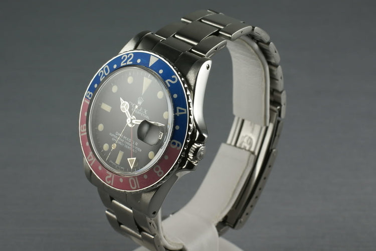 Rolex GMT 1675 Box and Papers