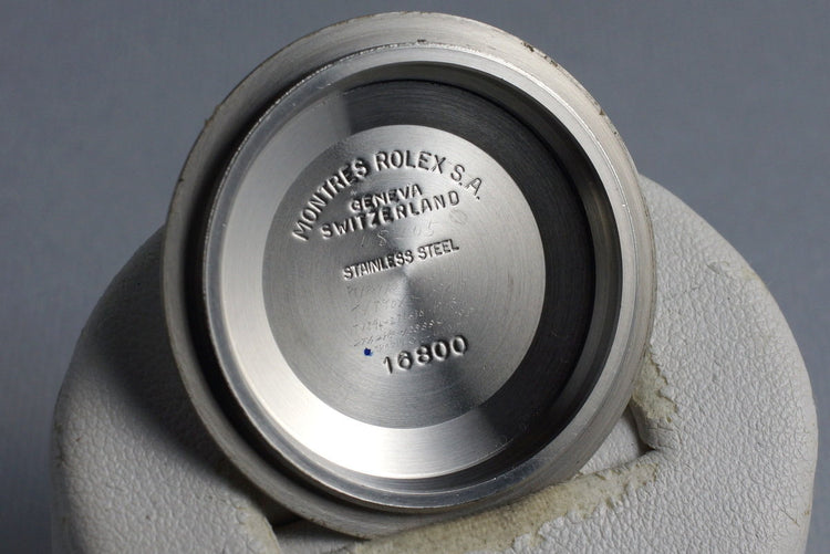 1986 Rolex Submariner 16800