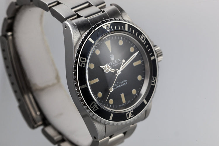 1973 Rolex Submariner 5513 "Serif" Dial