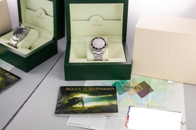 2005 Rolex Sea-Dweller 16600 with Box and Papers