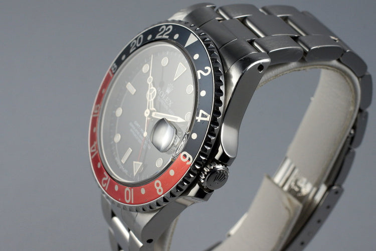 1999 Rolex GMT 16700 with Box and Papers