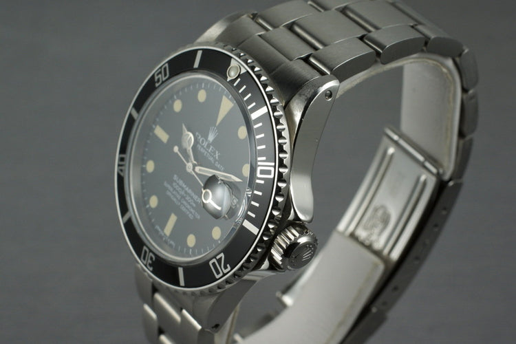 1981 Rolex Submariner 16800 with Box and Papers
