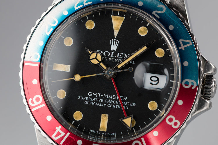 1981 Rolex GMT-Master 16750 "Pepsi" with Box and Papers