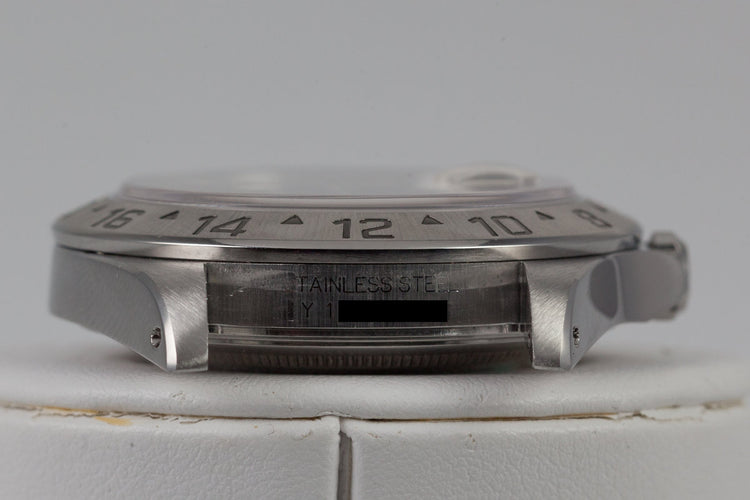 2002 Rolex Explorer II 16570 Black Dial