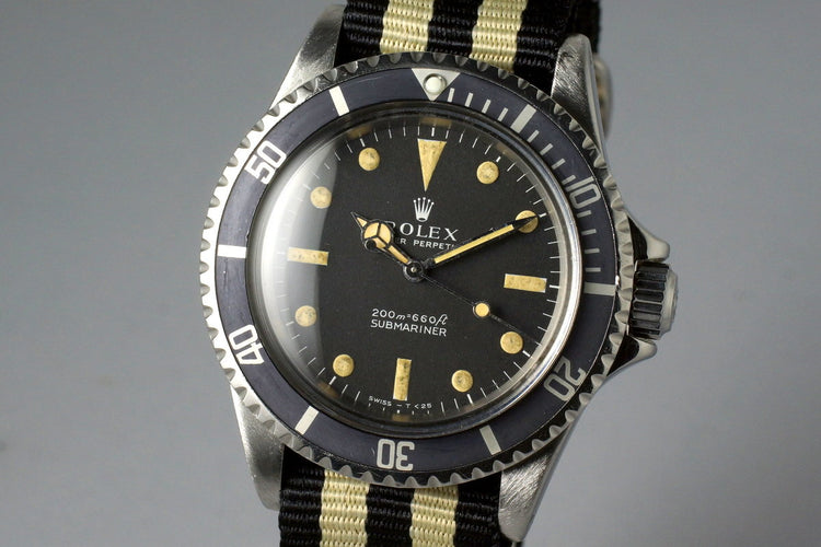 1967 Rolex Submariner 5513 Meters First