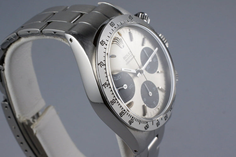 1972 Rolex Daytona 6265 Silver Dial with Box and Papers