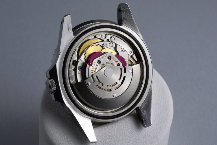 1965 Rolex GMT 1675 Brown Glossy Gilt Dial with Fuchsia Insert