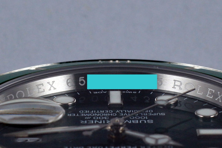 2016 Rolex Green Submariner 116610LV with Box and Papers MINT