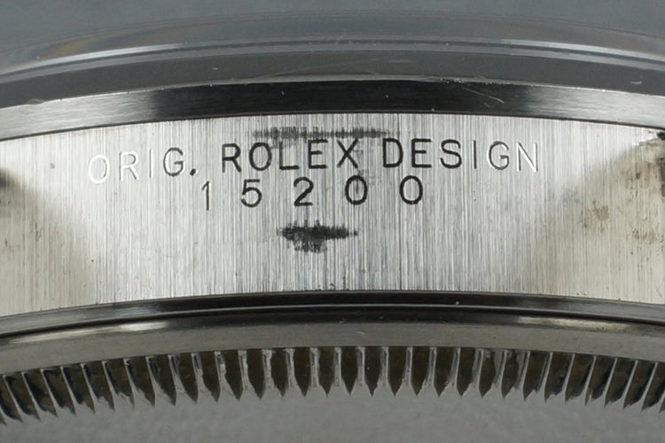 2000 Rolex Oyster Perpetual Date 15200 with Box and Papers