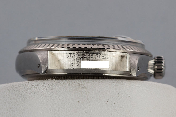 1984 Rolex DateJust 16014 Silver Linen Dial