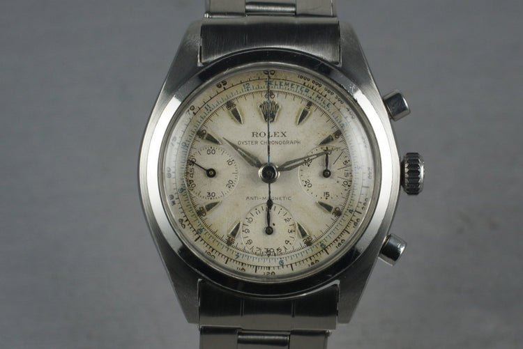 1963 Rolex Chronograph Ref 6034 with 2 color dial