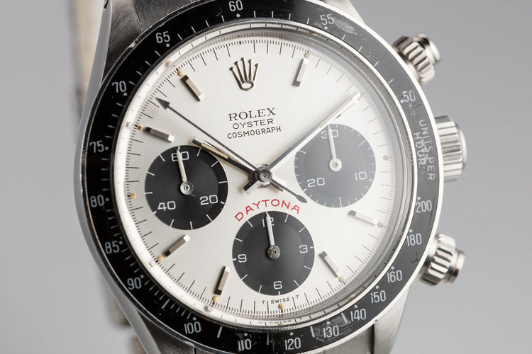 1980 Rolex Daytona 6263 Silver "Big Red" Dial