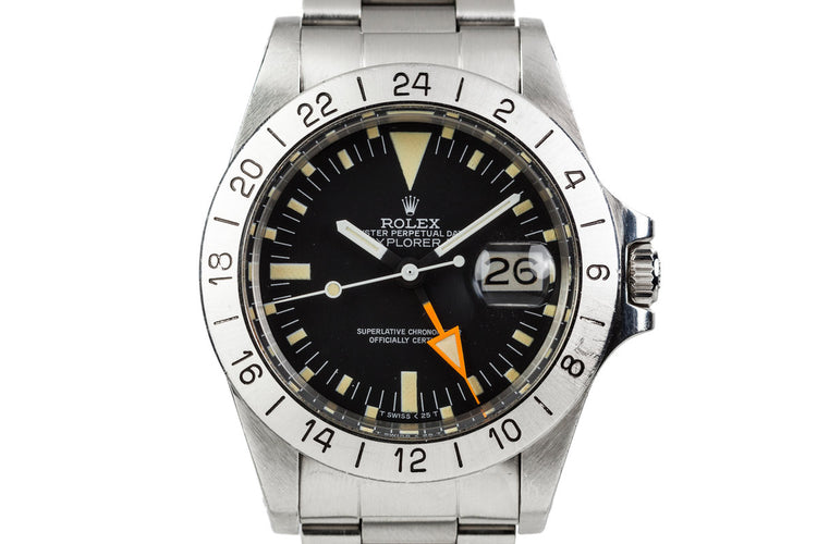 1983 Rolex Explorer II 1655 with MK V Dial and Service Papers