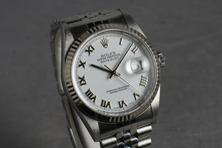 2000 Rolex Datejust 16234 with Box and Papers