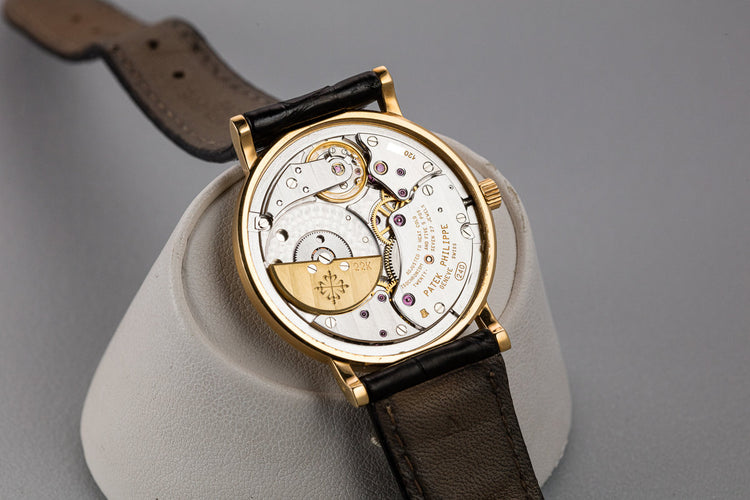 1999 Patek Philippe 18K YG Calatrava 3992J with Box and Papers