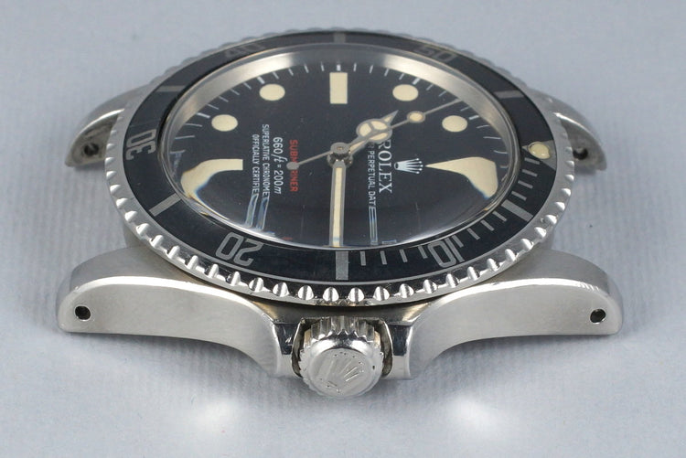 1971 Rolex Red Submariner 1680 Mark V Dial